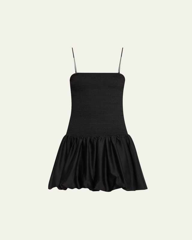 Arden Drop-Waist Bubble Mini Dress